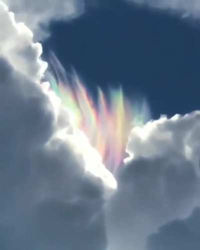 ? Rainbow clouds over Merritt Island ?