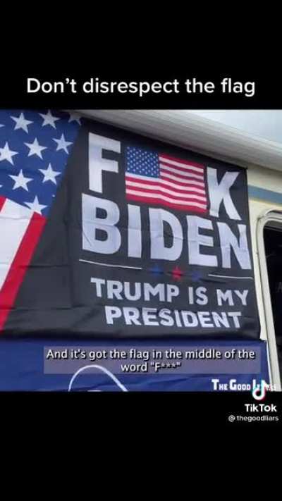 Don’t disrespect the flag