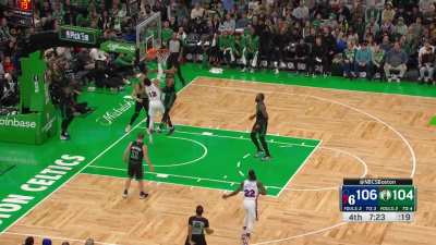 [Highlight] Al Horford with the double block on Tobias Harris