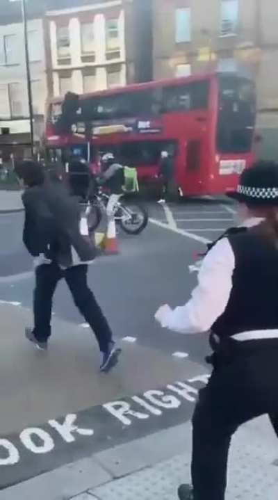 To apprehend a man.