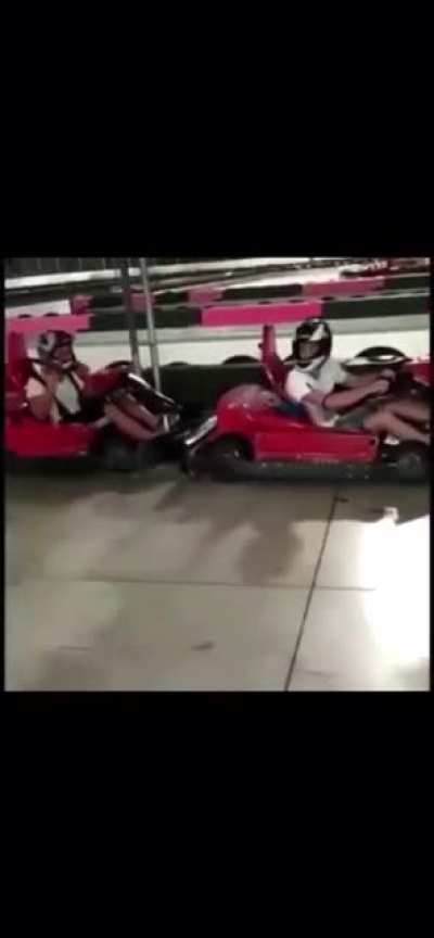Forgetting we aren’t playing Mario Kart