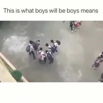 Dudes will be dudes