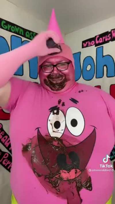 Patrick has not aged well…