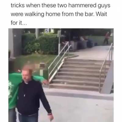 Stair skate tricks VS. Stair drunk tricks