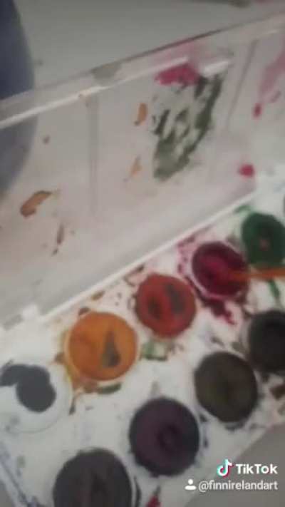 Trying the art Tik Tok thing. What do you guys think?