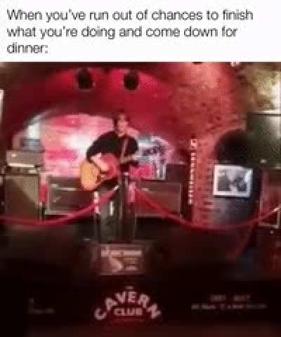 “Come down the first time I call you”
