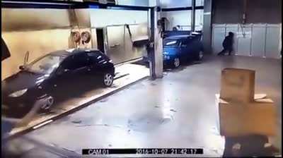 Trying to rob a carwash, immediately employed!