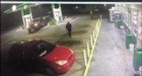 Man tries to run over store clerk