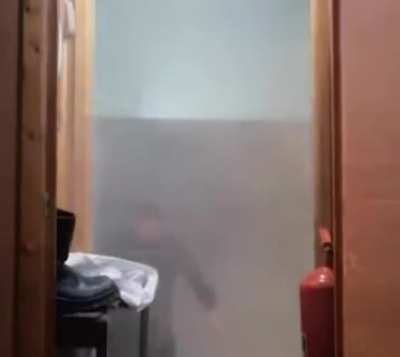 Opening the door when there is heavy wind