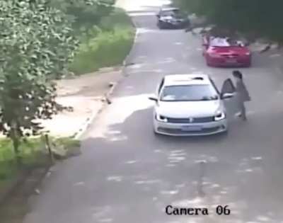 Getting out of your car in a tiger's enclosure