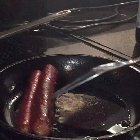 Cooking with oil can be really dangerous.