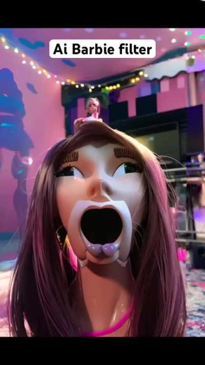 AI Barbie filter