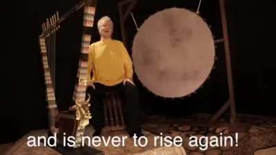 Man performs the "Lament for Gilgamesh" as it would have been performed 5000 years ago