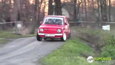 Flat out in a Fiat