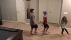 When little sister wants to dance!