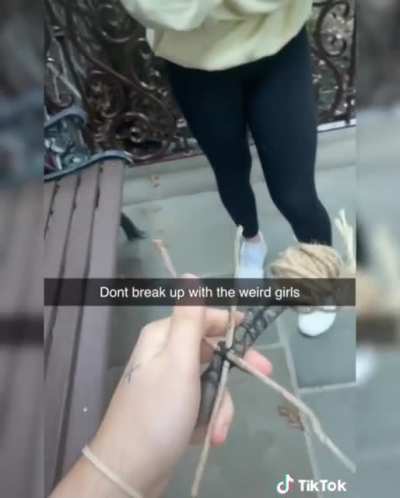 "You know I practiced witchcraft" Crazy-ass