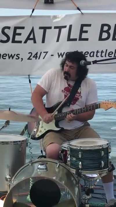 This guy was great. Wish I had filmed more but it was hot that day.