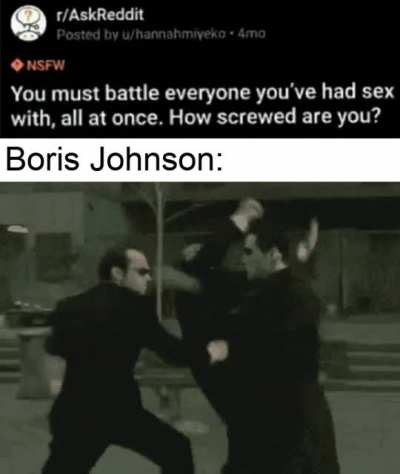 Especially if you include his kids in the melee