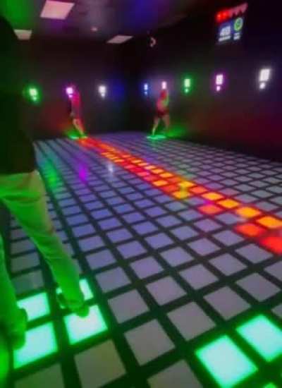 The Adult version of "The floor is Lava" at Active Games USA