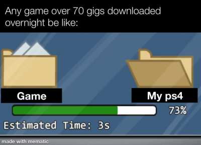 I hate overnight downloads