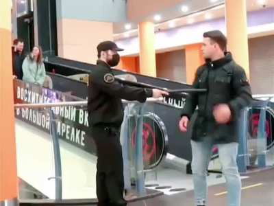 Wear your mask prank
