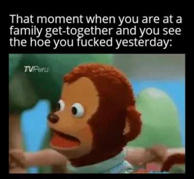 That awkward moment