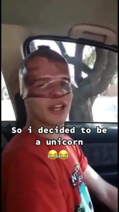 His father should wear one...