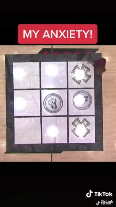 These women playing tic-tac-toe