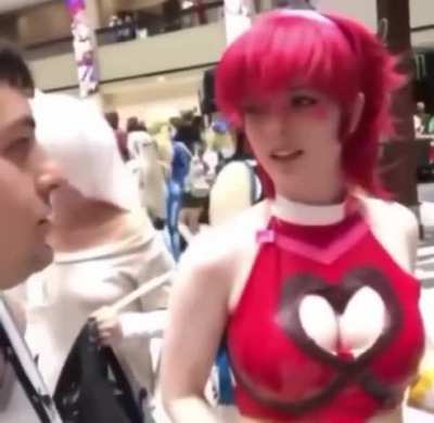 To get a hug