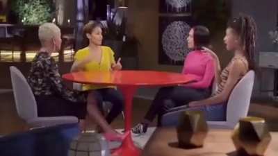 Jada Pinkett Smith talking about how her grandmother taught her "self pleasuring" at nine years old