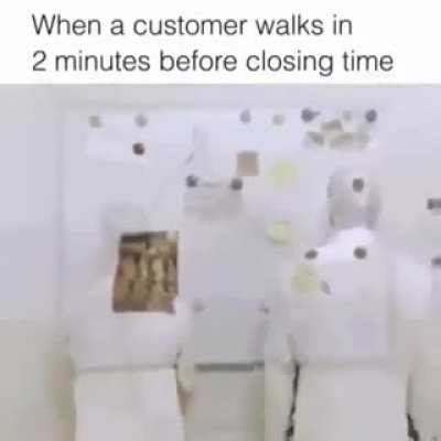 Gotta hide immediately