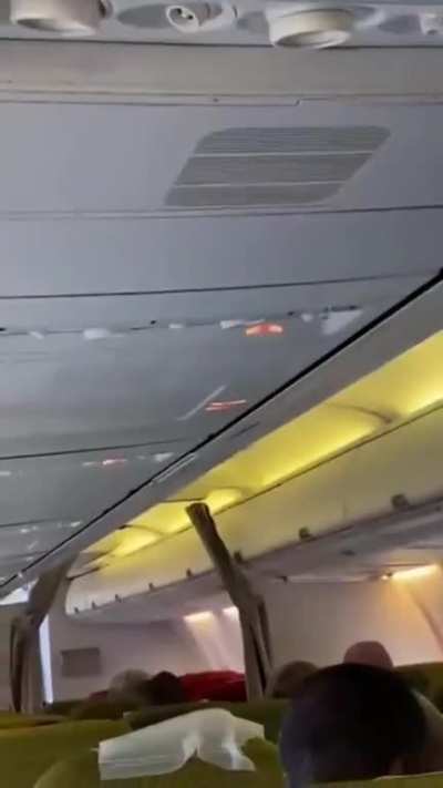 Somali flight captain reassuring his passengers ?