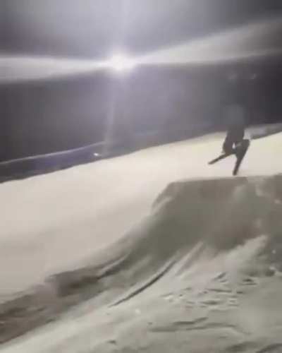 WCGW if I stand in the landing of this jump?