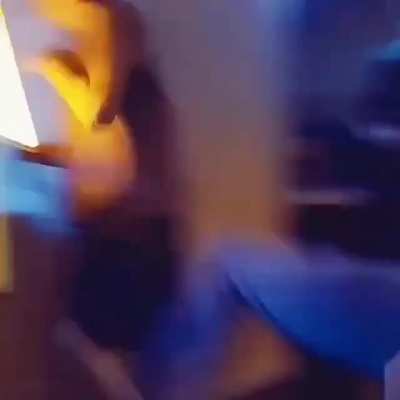Shocking end to a lightsaber duel