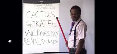 Let’s learn some English