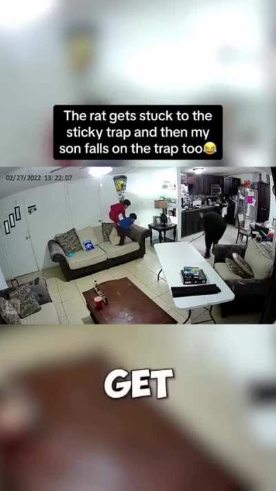 It’s all fun and games until you’re the rat… ?