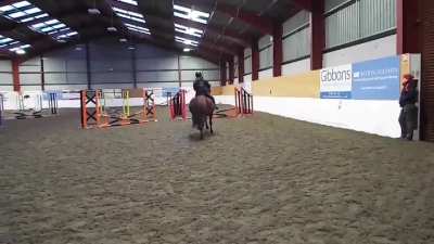 Don't know if this counts. A video of my riding lesson from 9 years ago ?
