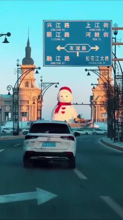 To build a snowman