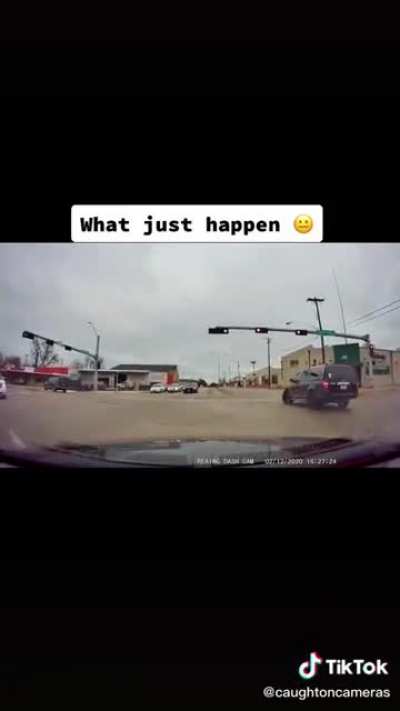 Guy thinks he’s driving a semi