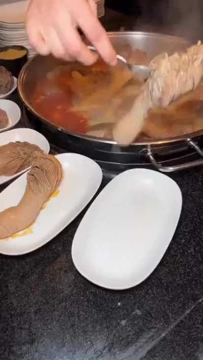 Dinner is served