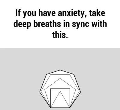 Sharing for my fellow anxiety friends out there!