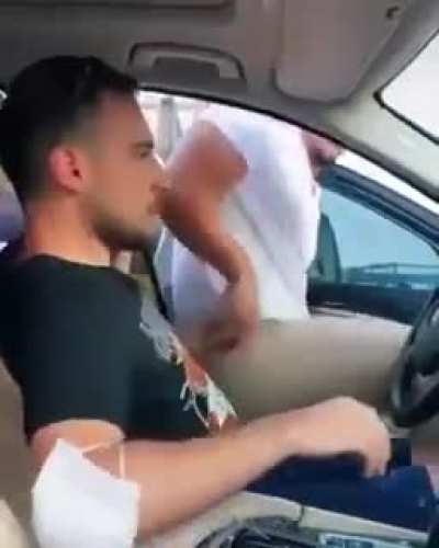 Taking photos with someone else’s car