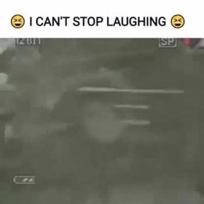 Tornado hits their house.