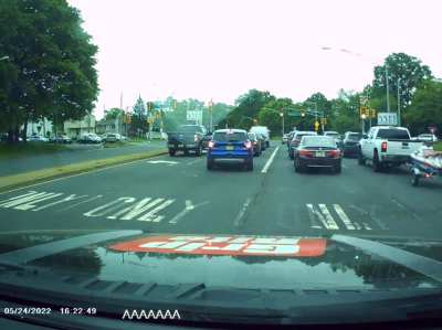 Guy told cop I cut him off. Do you see when I did that?