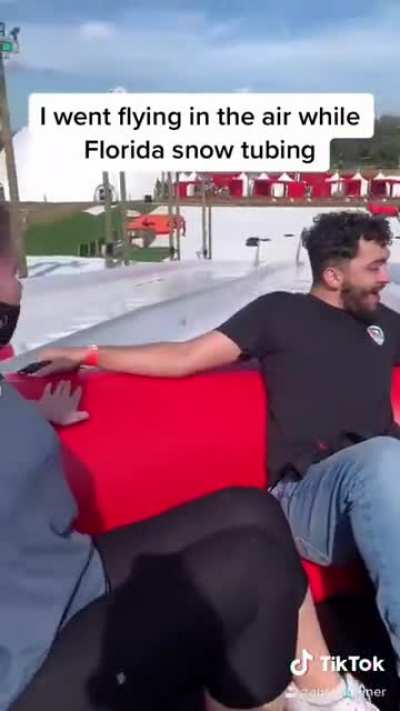 Snow tubing in Florida!?