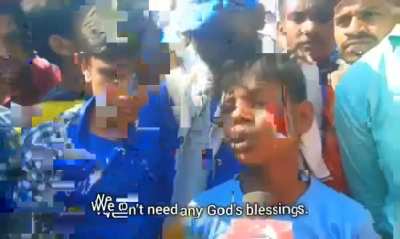 13 year old boy schools adults on national TV ?