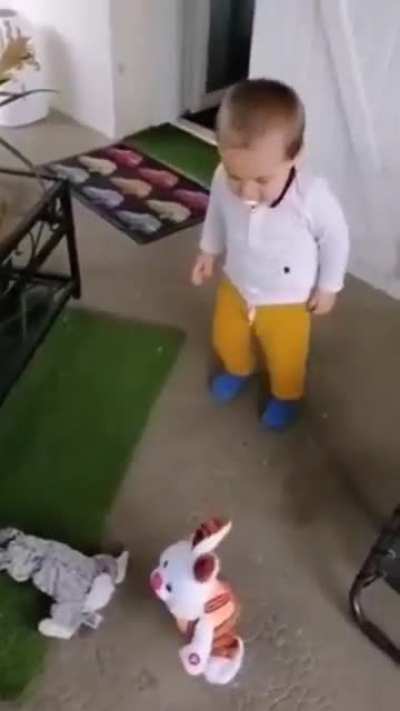 The boy became man that day.