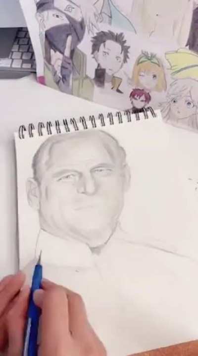 My sister has a tik tok account where she shares her drawings. She only took it up about 2 years ago and she's so shy about her work but she's really good? What do you think?