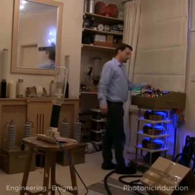 A 20 kW light bulb