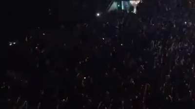 The pit at the Pantera concert in Santiago, Chile last week